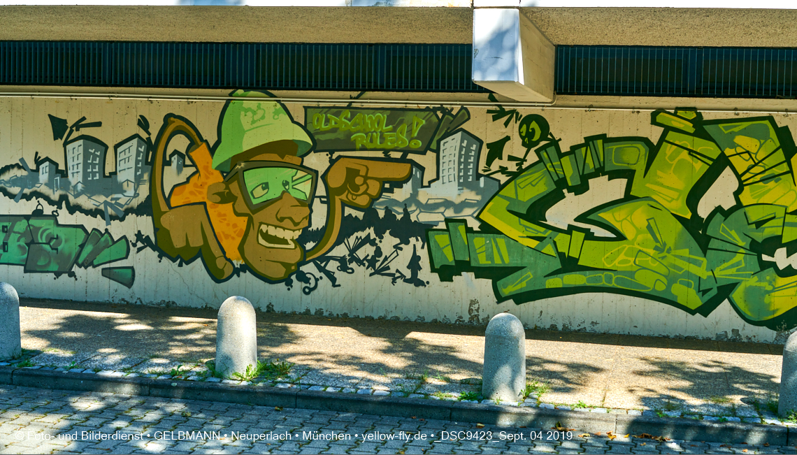 04.09.2019 - Einkaufs- und Wohnzentrum Quiddestraße in Neuperlach